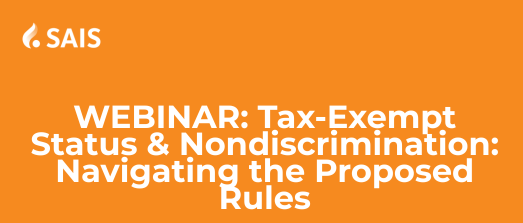 webinar tax exempt status graphic