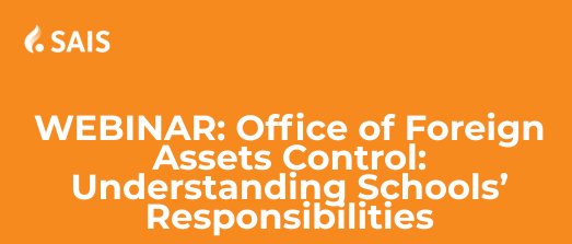 webinar OFAC understanding schools responsibilities graphic